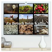 Zu Besuch beim Kaffee (hochwertiger Premium Wandkalender 2026 DIN A2 quer), Kunstdruck in Hochglanz