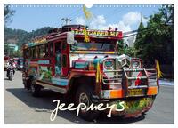 Jeepneys (Wandkalender 2026 DIN A3 quer), CALVENDO Monatskalender