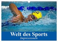 Welt des Sports. Impressionen (Wandkalender 2026 DIN A3 quer), CALVENDO Monatskalender