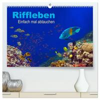 Riffleben - Einfach mal abtauchen (hochwertiger Premium Wandkalender 2026 DIN A2 quer), Kunstdruck in Hochglanz