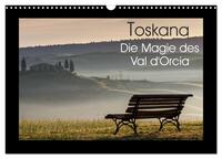 Toskana - Die Magie des Val d'Orcia (Wandkalender 2026 DIN A3 quer), CALVENDO Monatskalender