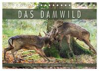 Emotionale Momente: Das Damwild. (Tischkalender 2026 DIN A5 quer), CALVENDO Monatskalender