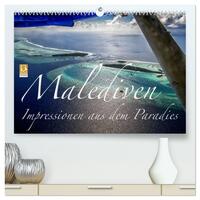 Malediven Impressionen aus dem Paradies (hochwertiger Premium Wandkalender 2026 DIN A2 quer), Kunstdruck in Hochglanz