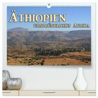 Äthiopien, ursprüngliches Afrika (hochwertiger Premium Wandkalender 2026 DIN A2 quer), Kunstdruck in Hochglanz