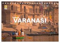 Indien - Varanasi (Tischkalender 2026 DIN A5 quer), CALVENDO Monatskalender