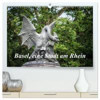 Basel, eine Stadt am Rhein (hochwertiger Premium Wandkalender 2026 DIN A2 quer), Kunstdruck in Hochglanz