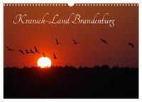 Kranich-Land Brandenburg (Wandkalender 2026 DIN A3 quer), CALVENDO Monatskalender