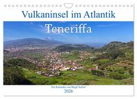 Vulkaninsel im Atlantik, Teneriffa (Wandkalender 2026 DIN A4 quer), CALVENDO Monatskalender