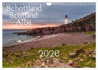 Schottland - Scotland - Alba (Wandkalender 2026 DIN A4 quer), CALVENDO Monatskalender
