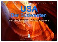 USA Der Südwesten - Einzigartige Monumente (Tischkalender 2026 DIN A5 quer), CALVENDO Monatskalender