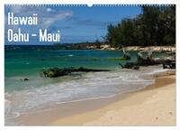 Hawaii - Oahu - Maui (Wandkalender 2026 DIN A2 quer), CALVENDO Monatskalender