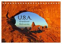 USA - Grandioser Südwesten (Tischkalender 2026 DIN A5 quer), CALVENDO Monatskalender