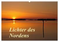 Lichter des Nordens (Wandkalender 2026 DIN A2 quer), CALVENDO Monatskalender