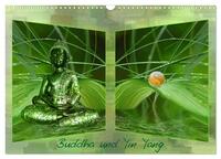 Buddha und Yin Yang (Wandkalender 2026 DIN A3 quer), CALVENDO Monatskalender