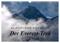 Majestätische Bergwelten - Der Everest Trek (Wandkalender 2026 DIN A3 quer), CALVENDO Monatskalender