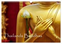 Thailands Buddhas (Wandkalender 2026 DIN A3 quer), CALVENDO Monatskalender