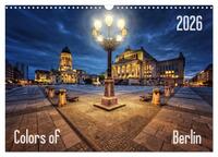 Colors of Berlin 2026 (Wandkalender 2026 DIN A3 quer), CALVENDO Monatskalender