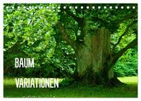 Baum-Variationen (Tischkalender 2026 DIN A5 quer), CALVENDO Monatskalender