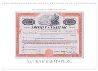 Aktien & Wertpapiere (Wandkalender 2026 DIN A3 quer), CALVENDO Monatskalender