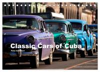 Classic Cars of Cuba (Tischkalender 2026 DIN A5 quer), CALVENDO Monatskalender