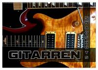 Gitarren Snapshots (Wandkalender 2026 DIN A2 quer), CALVENDO Monatskalender