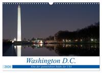 Washington D.C. (Wandkalender 2026 DIN A3 quer), CALVENDO Monatskalender