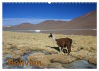 Bolivien (Wandkalender 2026 DIN A2 quer), CALVENDO Monatskalender