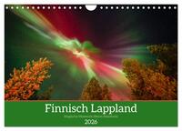Finnisch Lappland (Wandkalender 2026 DIN A4 quer), CALVENDO Monatskalender