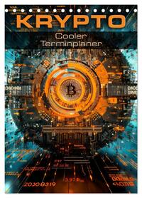 KRYPTO Cooler Terminplaner (Tischkalender 2026 DIN A5 hoch), CALVENDO Monatskalender