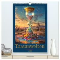 Traumwelten (hochwertiger Premium Wandkalender 2026 DIN A2 hoch), Kunstdruck in Hochglanz