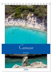 Curacao - Terminplaner (Tischkalender 2026 DIN A5 hoch), CALVENDO Monatskalender