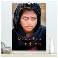 Menschen in Indien (hochwertiger Premium Wandkalender 2026 DIN A2 hoch), Kunstdruck in Hochglanz