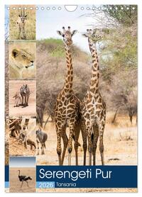 Serengeti Pur - Tansania (Wandkalender 2026 DIN A4 hoch), CALVENDO Monatskalender