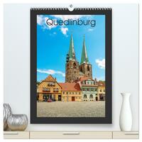 Quedlinburg - Königspfalz & Mitglied der Hanse (hochwertiger Premium Wandkalender 2026 DIN A2 hoch), Kunstdruck in Hochglanz