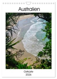 Australien - Ostküste (Wandkalender 2026 DIN A4 hoch), CALVENDO Monatskalender