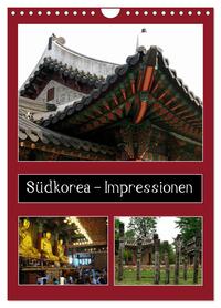 Südkorea – Impressionen (Wandkalender 2026 DIN A4 hoch), CALVENDO Monatskalender