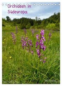 Orchideen in Südeuropa (Tischkalender 2026 DIN A5 hoch), CALVENDO Monatskalender