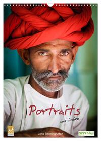 Portraits aus Indien (Wandkalender 2026 DIN A3 hoch), CALVENDO Monatskalender