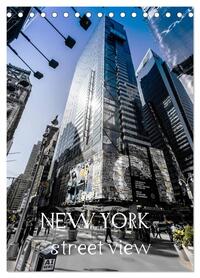 NEW YORK – street view (Tischkalender 2026 DIN A5 hoch), CALVENDO Monatskalender