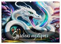 Gardiens mystiques (Calendrier mural 2026 DIN A2 vertical), CALVENDO calendrier mensuel