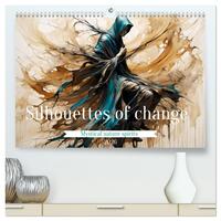 Silhouettes of change - Mystical nature spirits (High Quality Premium Wall Calendar 2026 DIN A2 landscape),CALVENDO 12 Month Wall Calendar