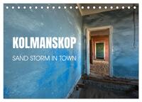 Kolmanskop Sand storm in town (Desk Calendar 2026 DIN A5 landscape), CALVENDO 12 Month DeskCalendar
