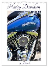 Harley Davidson in Details (Wall Calendar 2026 DIN A3 portrait), CALVENDO 12 Month Wall Calendar
