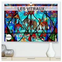 LES VITRAUX (Calendrier mural 2026 DIN A2 vertical) calendrier de bureau