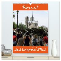 Paris et ses bouquinistes (Calendrier mural 2026 DIN A2 horizontal) calendrier de bureau