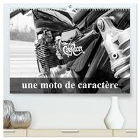 Une moto de caractère (Calendrier mural 2026 DIN A2 vertical) calendrier de bureau