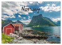Norway / UK-Version (Wall Calendar 2026 DIN A4 landscape), CALVENDO 12 Month Wall Calendar