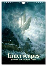 INNERSCAPES Fantasy Paintings by Christophe Vacher (Wall Calendar 2026 DIN A4 portrait), CALVENDO 12 Month Wall Calendar