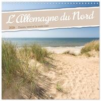 L’Allemagne du Nord – Dunes, vent et la vaste mer (Calendrier mural carré 2026 30x30 cm) Calendrier double avec une page pour vos prises de notes