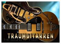 Traumgitarren - the Sound of Rock (Wandkalender 2026 DIN A3 quer), CALVENDO Monatskalender